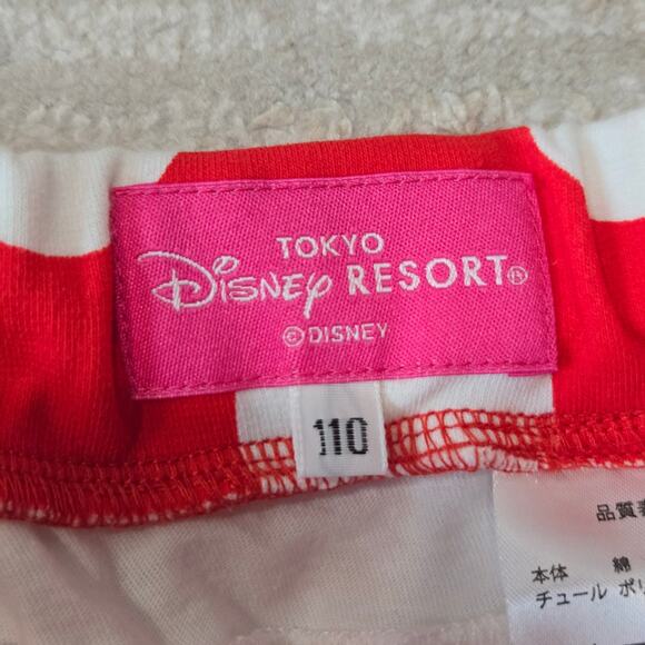 Disney Resort Tokyo Minnie Mouse Skirt Petti Skirt Shorts Costume Girl's US 5 - Picture 2 of 4